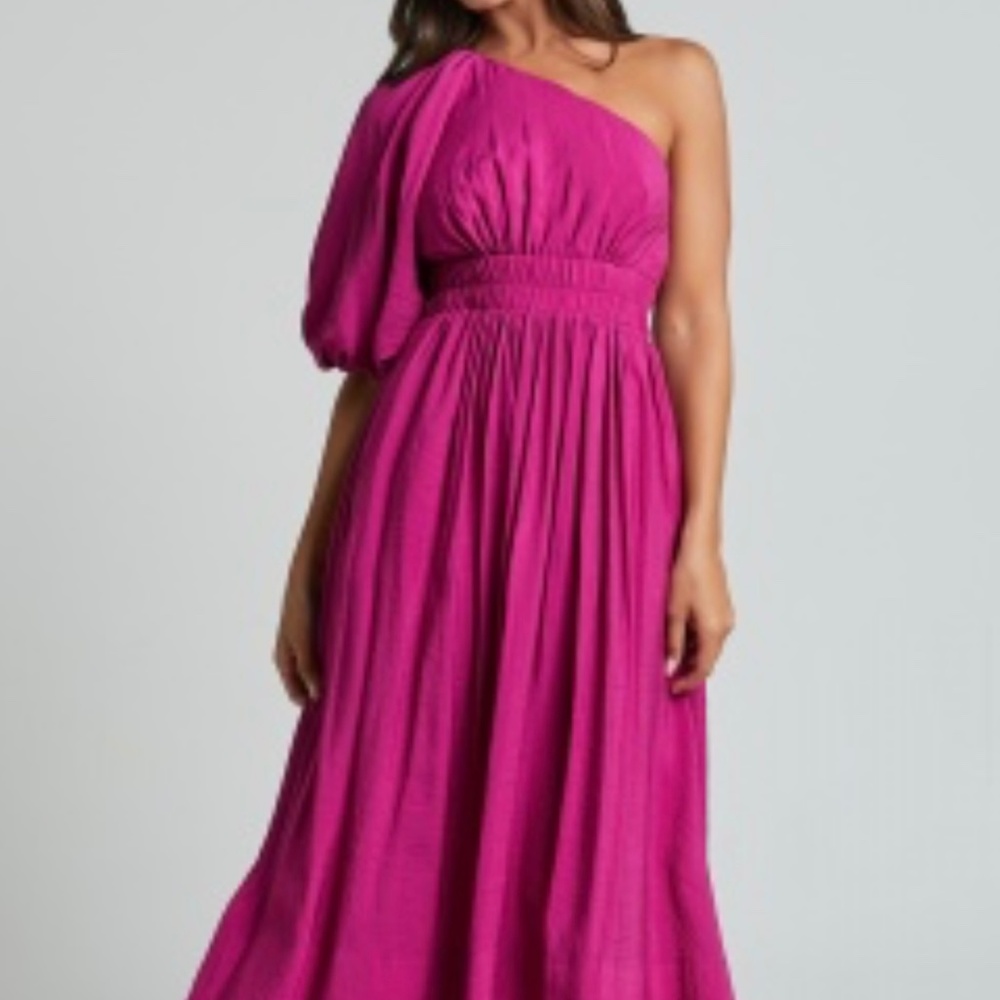 One Shoulder Cocktail Dress